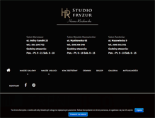 Tablet Screenshot of hr-studio.pl